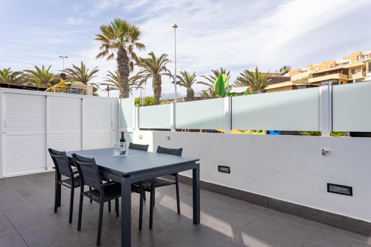 Luxury Frontline Poris De Abona Villa Buitenkant foto