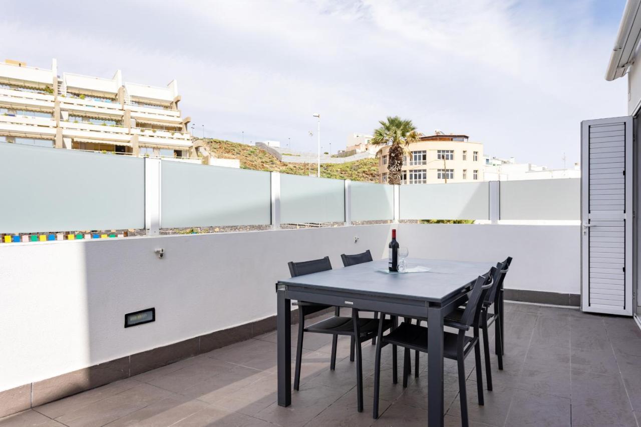 Luxury Frontline Poris De Abona Villa Buitenkant foto